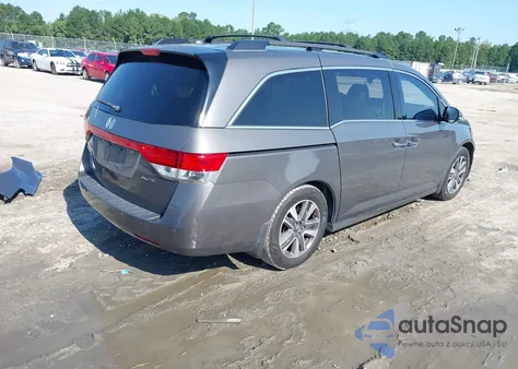 2014 Honda Odyssey Touring/Touring Elite из США, поврежденный, VIN 5FNRL5H92EB085947